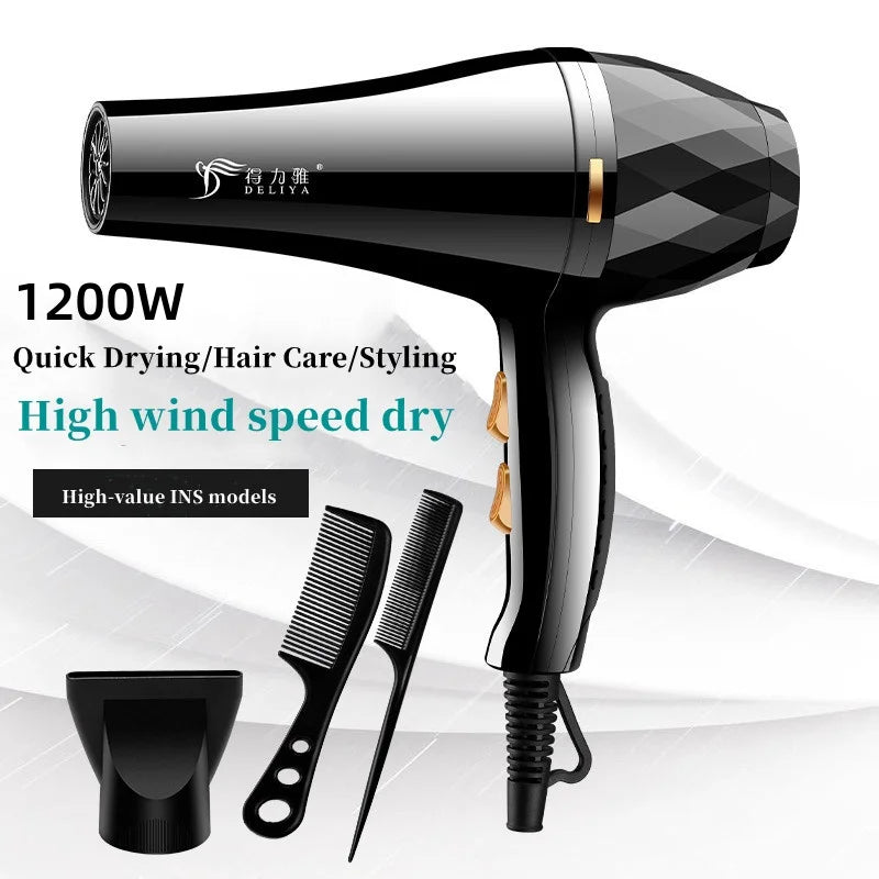 New High Wind Power Hair Dryer With Hot And Cold Constant Temperature Quick Drying Hood, Household Hair Salon Hair Dryer Tube BEAUTY ABAYA BOUTIQUE