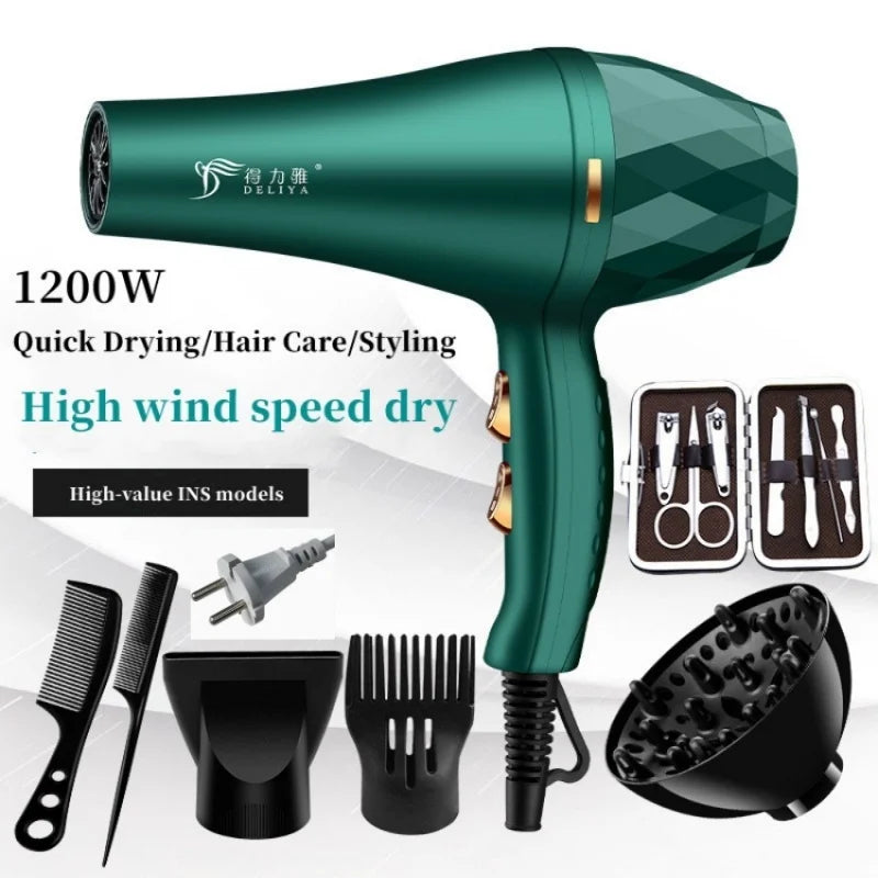 New High Wind Power Hair Dryer With Hot And Cold Constant Temperature Quick Drying Hood, Household Hair Salon Hair Dryer Tube BEAUTY ABAYA BOUTIQUE