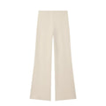 MUJER Wide Leg Pants Set Woman Flared High Waist Pants Two Piece Set for Women Cut out Top Woman Outfit Summer Trousers Suits Chictechhub